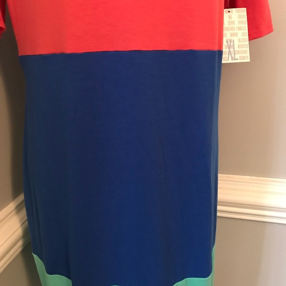 LuLaRoe Color-block Julia - Picture 1 of 2